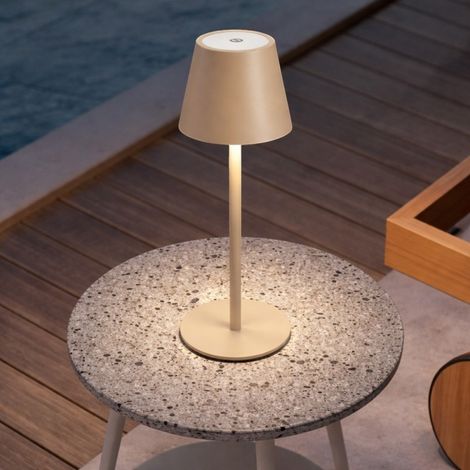 Lampe Sans Fil extérieur IP44 Pol beige sable