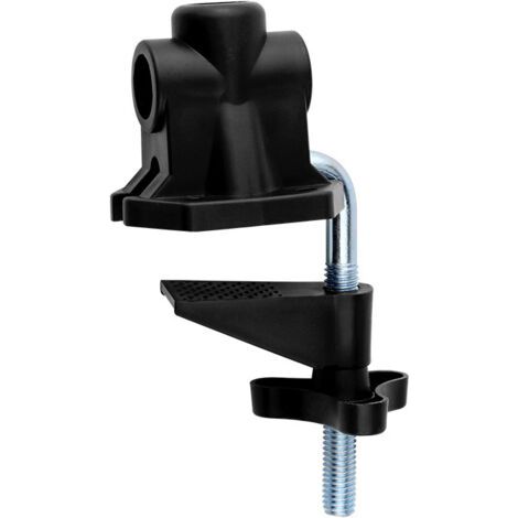 3 Pièces Pince De Fixation De Lampe De Table Support De Lampe De Bureau Pince De Table Étau D'établi Clip De Lampe De Table Base Fixe Universelle Lampe De Bureau Led Black (1/5)