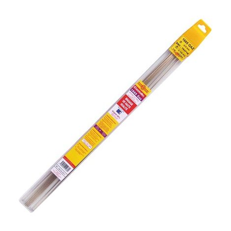 Castolin – Baguette de soudure à l'arc en argent 40% diamètre 2mm – Assemblage acier, cuivre, laiton – Économie de gaz de chauffe – Brasure solide