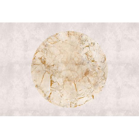 Papier peint panoramique effet marbre tendance Tapisserie panoramique beige et dorée Papier peint panoramique chic pour salle à manger (1/2)