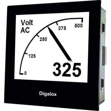 TDE Instruments Digalox DPM72-AV Digitales Einbaumessgerät (1/2)
