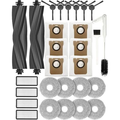 28-teiliges Ersatzteilset für die Staubsauger Dreame L20 Ultra/L20 Ultra Complete und S20 Ultra/S20 Ultra Complete. Zubehörset: 2 Hauptbürsten, 6 Seitenbürsten, 4 HEPA-Filter, 6 (1/4)