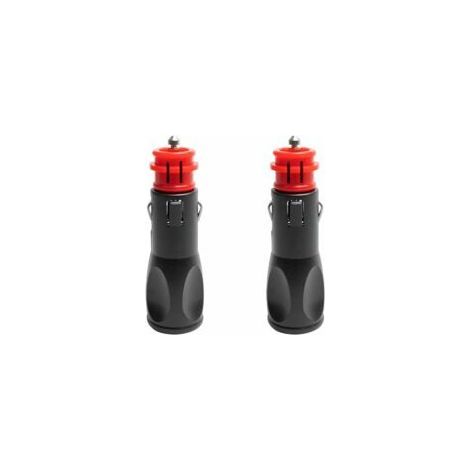 Convient pour Rnemitery – Prise allume-cigare mâle 12V/24V – Adaptateur universel 120W – Facile à installer – pour recharger les appareils électroniques en voiture. (1/2)