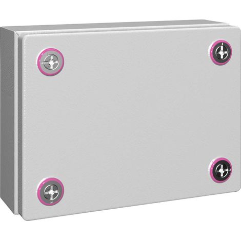 Rittal KX 1528.000 Contenitore da installazione, Contenitore da parete 200 x 150 x 80 Lamiera d'acciaio Grigio luminesc (1/2)