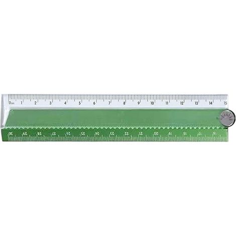 Règle pliante pour fournitures scolaires, construction en alliage (1/5)