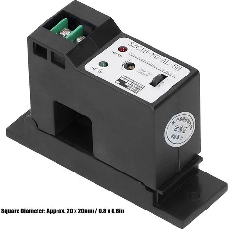 Interrupteur de détection de courant 1,5-200 A, transformateur de courant SZC10-NO-AL-SH (1/5)