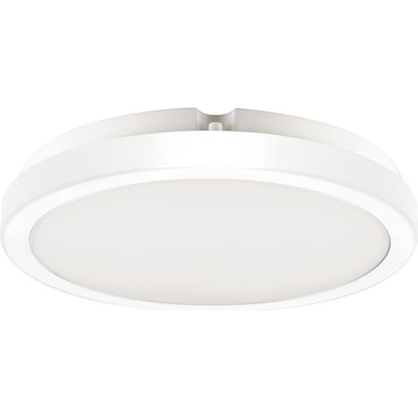 Lámpara de techo redonda de 28 cm, LED, 24 W, blanca, Vera Eko-Light (1/4)
