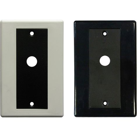 5PZ PLACCA PER ARGANO A FUNE colore bianco