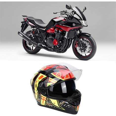 Casque de moto coloré unisexe pour femmes et hommes, chapeau de sécurité universel pour la conduite en extérieur (1/5)