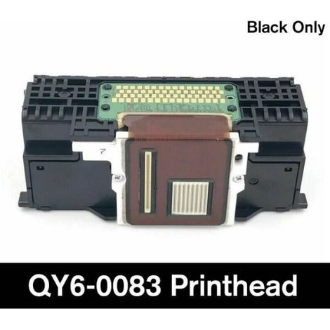 Buse de tête d'impression pour imprimante Canon MG6380 MG6350 MG6320 MG7180 MG7150 MG7580 iP8720, couleur noire, pièce de rechange compatible pour imprimante jet d'encre (1/4)