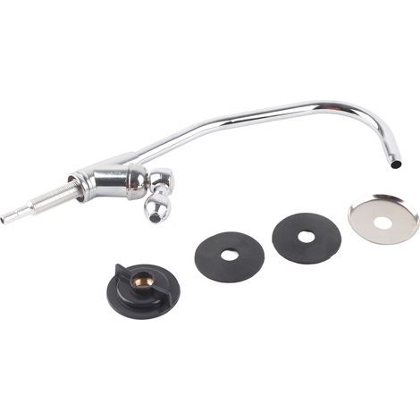 1/4" Chrome Zinc Alloy Kitchen Faucet with Reverse Osmosis Drinking Water Filter (1/5)