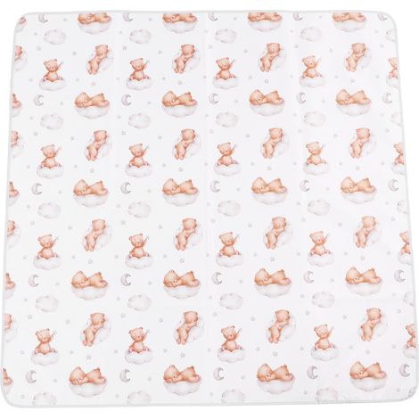 Tapis de Jeu Rembourré Imperméable Grand Format Anti-Taches Pliable pour Bébé Tout-Petit Nouveau-Né (1/5)