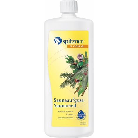 Spitzner Saunamed 1 Liter Hydro Saunaaufguss Sauna Aufgusskonzentrat 1000 ml