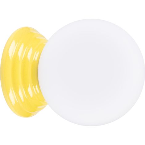 Wandleuchte Zori Gelb 1xG9 12cm Glas Sollux (1/5)
