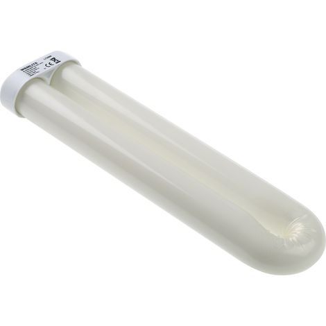 Rs Pro – Lampe actinique 25 W – Culot 4 broches – Longueur 9 cm – Incassable – Lumière 365 nm – Durée de vie 2000 h – Classe D