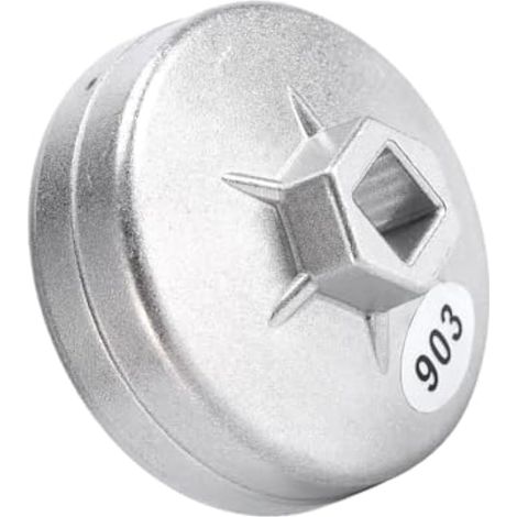Cle Filtre a Huile Universel Réglable Aluminium Diamètre 74 mm (1/5)