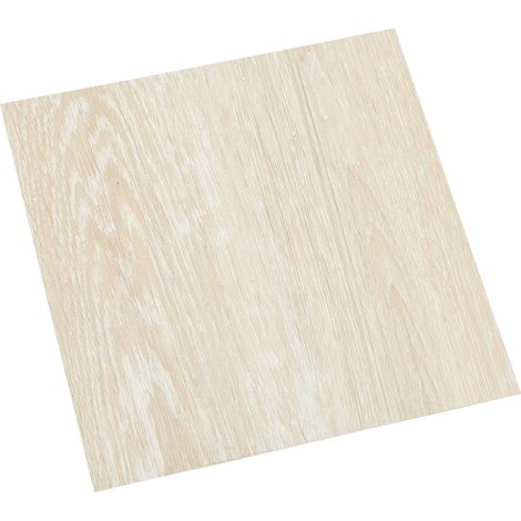 Tableros de Suelo 5,11 m² 55 pcs PVC y Beige vidaXL