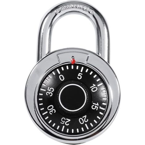 Lntyq Serrure Combinée, Métal étanche et Fermoir Combiné en Acier plaqué pour l'école, Casier Sportif et Sport, étui, Boîte à outils, Clôture, Armoires et Entreposage (1/5)