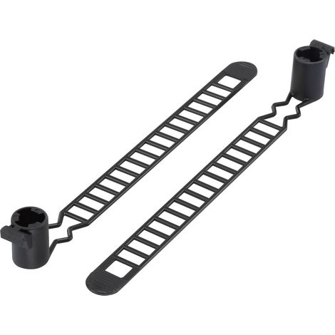 TRU COMPONENTS 1592781 TC-MAT-120BK203 Kabelbinder 120 mm 10 mm Schwarz 1 St. (1/2)