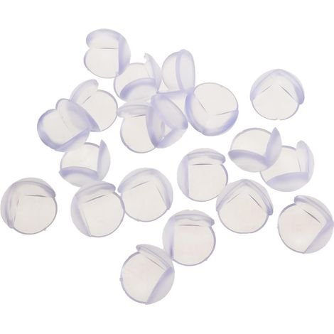 Protecteur D'Angle En Silicone - 20 Pièces - Pour Sécurité Bébé Et Enfant - Convient Aux Meubles Intérieurs - Lot Complet (1/5)