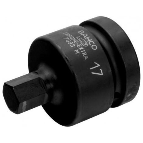 VASO IMPACTO CON PUNTA HEX.1" 19 MM - BAHCO