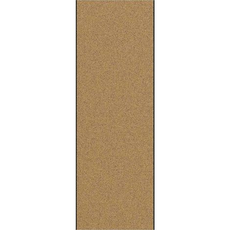 Tapis d'entrée Crème et noir 120 x 350 cm Polyamide et PVC (1/5)