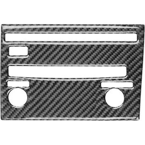 Accessoires décoratifs : autocollant de garniture pour panneau de navigation CD de console en fibre de carbone pour CT 2011-2017 (1/5)
