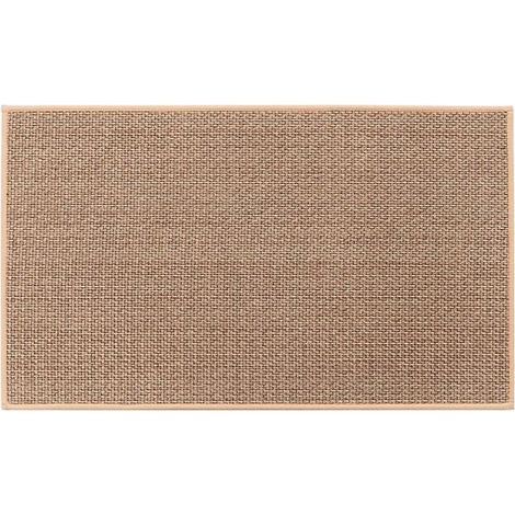 Tapis Cuisine, Tapis de Cuisine Devant Evier Lavable Antidérapant en Caoutchouc et Lavable, Jute Tapis Cuisine Devant Evier Tapis Cuisine Lin Tapis Cuisine Antidérapant Tapis Cuisine Devant Evier(1 (1/4)