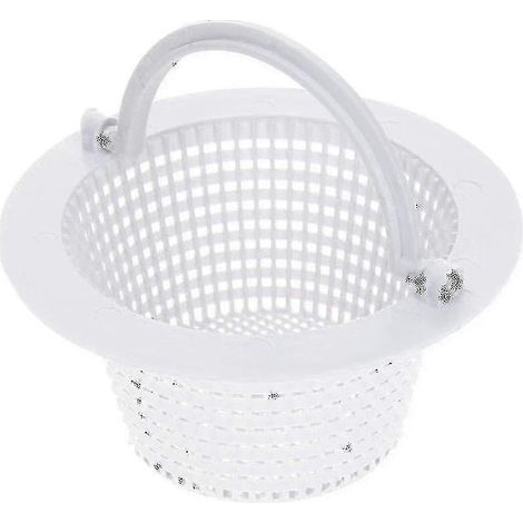 Panier d'écumoire pour piscine 16 cm Panier de rechange pour écumoire standard Préfiltre pour piscine Avec poignée pour un retrait facile Résistant au chlore-AquaForge (1/2)