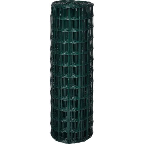Panneaux de clôture Fer revêtu de PVC Vert fr45377 (1/3)