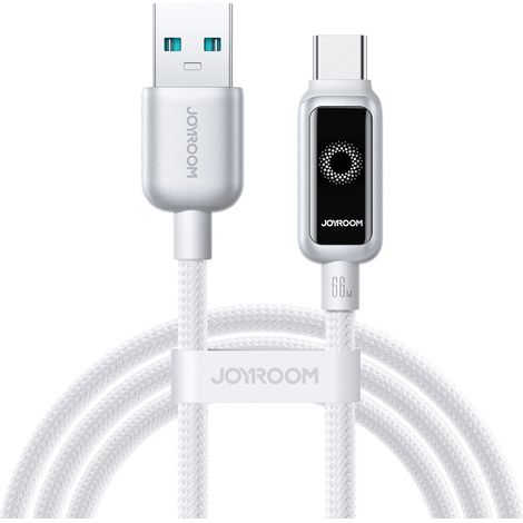 Joyroom S-A55 StarFlight 66W USB-A - USB-C Kabel 1,2 m - Weiß (1/5)
