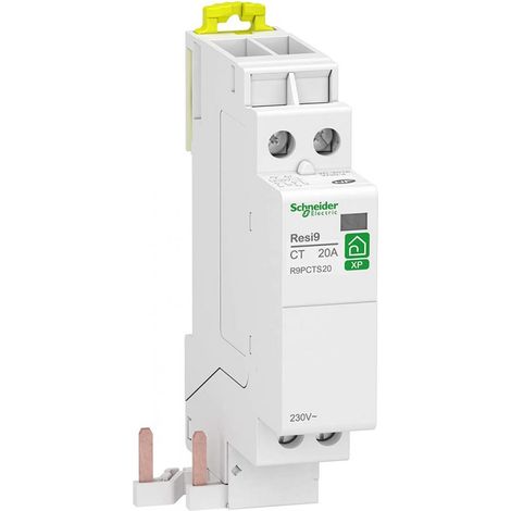 Schneider Electric – Contacteur pour tableau électrique 20 A 250 V – Nombre de modules 1 – Dimensions 67 x 90 x 35 mm – Section de câble 2.5 mm²