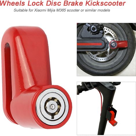 Disque antivol sécurisé avec câble pour trottinette électrique Xiaomi M365 Pro (1/5)