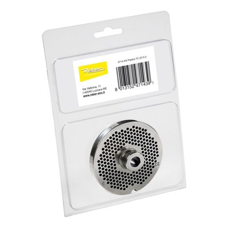 PIASTRA PER TRITACARNE TC 12 FORO 10 MM