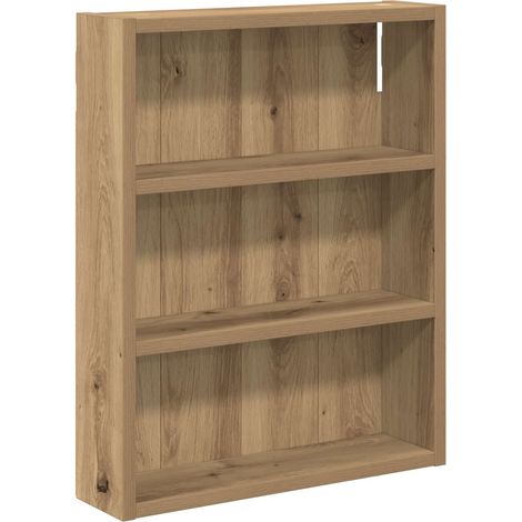 Bathroom Wall Cabinet with Shelf Artisian Oak 40 x 10 x 50 cm vidaXL
