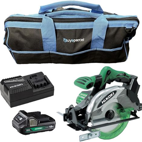 Hikoki C18DSLW4Z 18V 165mm Circular Saw + X1 2AH Battery + Charger + 21"" Bag (1/5)