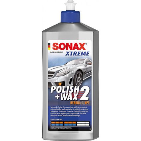 SONAX XTREME Polish + 2 NPT Hybrid Wax 500 ml (confezione da 6)