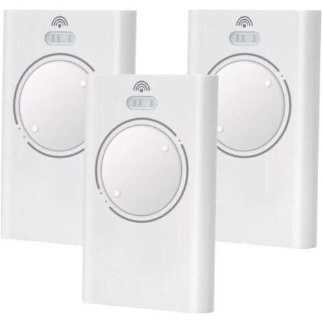 BRICOOMARKET Lot de 3 Telecommande Portail 868MHz Compatible avec FAAC XT4 868 SLH LR, XT4 868 SLH, XT2 868 SLH LR, XT2 868 SLH (3pcs) (1/5)