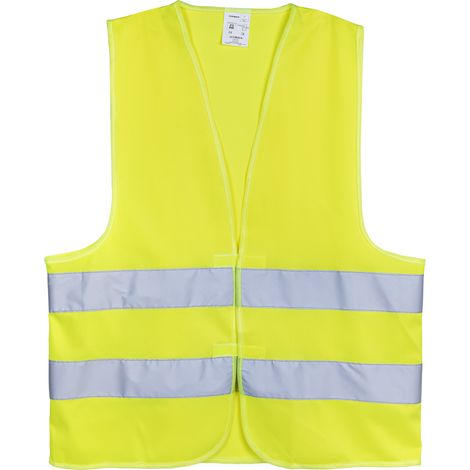 NEPPA Chaleco de trabajo de verano sin mangas Amarillo fluorescente 2XL/3XL - 56/62 (1/2)