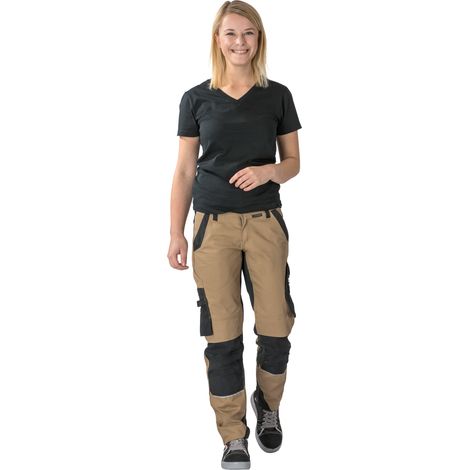 Planam Norit Damen Bundhose sand/schwarz 40 (1/5)