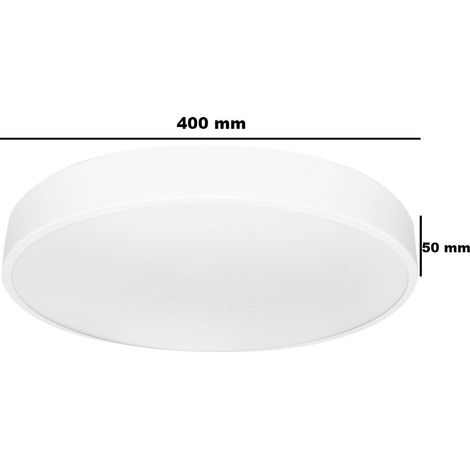 LED-Deckenleuchte 36 W 40 cm weiß Houston ID-4712 Idealed (1/3)