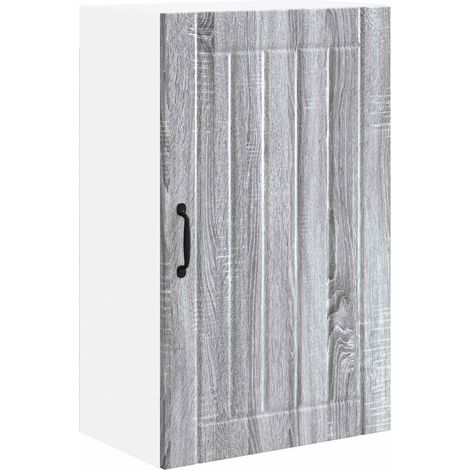 Maison Exclusive - Armadietto a muro LUCCA Grigio Sonoma 50 x 31 x 80 cm (1/5)