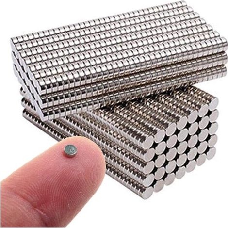 Aimants - 100 petits aimants ronds pour loisirs créatifs (1/2)