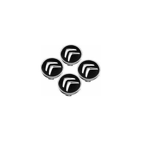 4 Pièces Cache-Moyeu pour Citroen C4 Picasso C3 Berlingo C5 X7 C2 C1 Ds3 ZX Xsara C8 DS DS4 60MM, Capuchons de Centre Jante avec Badge, Voiture Enjoliveurs de Roué D'emblème Accessoires (1/5)