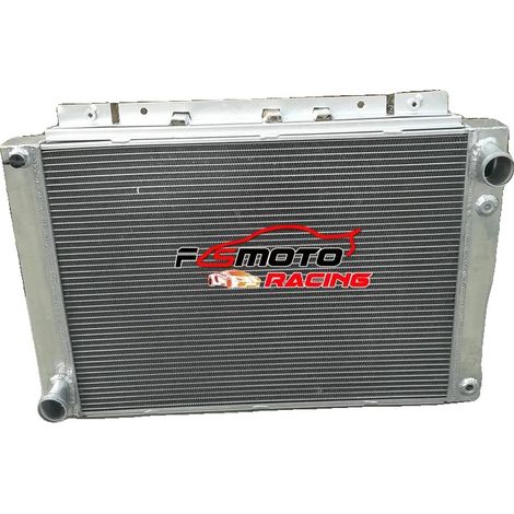 Radiateur, Aluminium, Dimensions du noyau 17-3/8" x 23-1/4" x 2", Compatibilité Ford Thunderbird 1964-1966, Transmission automatique et manuelle, Capacité de refroidissement augmentée de 30%