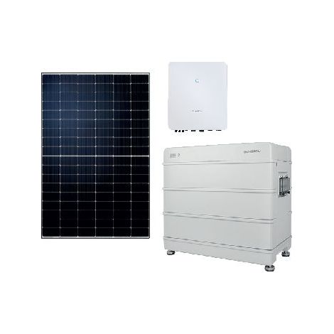 PV Paket PV07 24x430Wp Glas/Glas,WR+BAT 10,32 kWp,8kW AC, 9,6kWh incl. Zubehör - 8737807746 von Buderus