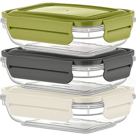 1 Pezzo Contenitore Frigobox Frigoclick Fresh Rettangolare 97 cl 3 Colori