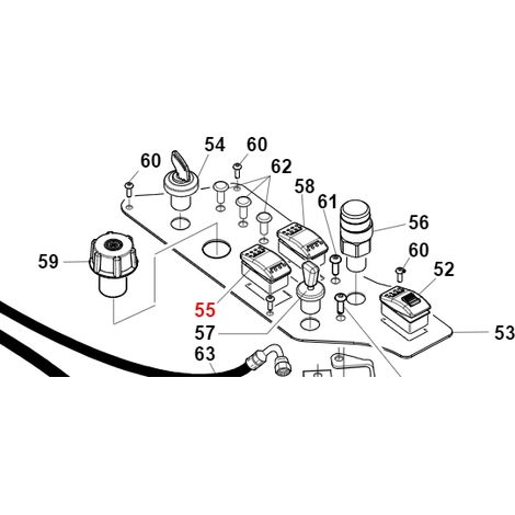 Interruptor intermitente 12V TURBO1 ORIGINAL GIANNI FERRARI 00.40.00.2295