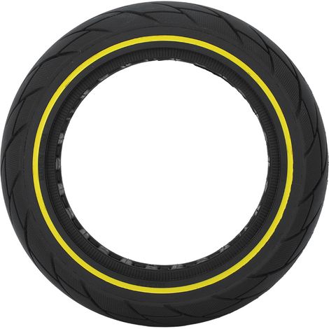 Pneus pleins 10x2,125 pour trottinette électrique Ninebot Max G30 : pneus de rechange avant et arrière à structure alvéolaire. (1/5)