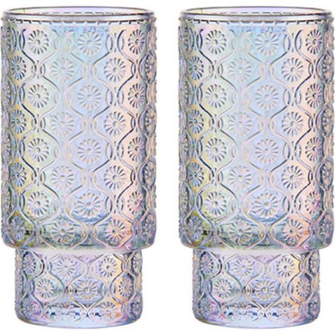 Lot de 2 gobelets, empilables, sans BPA, lavable au lave-vaisselle, pour cuisine, fête, extérieur- (1/5)